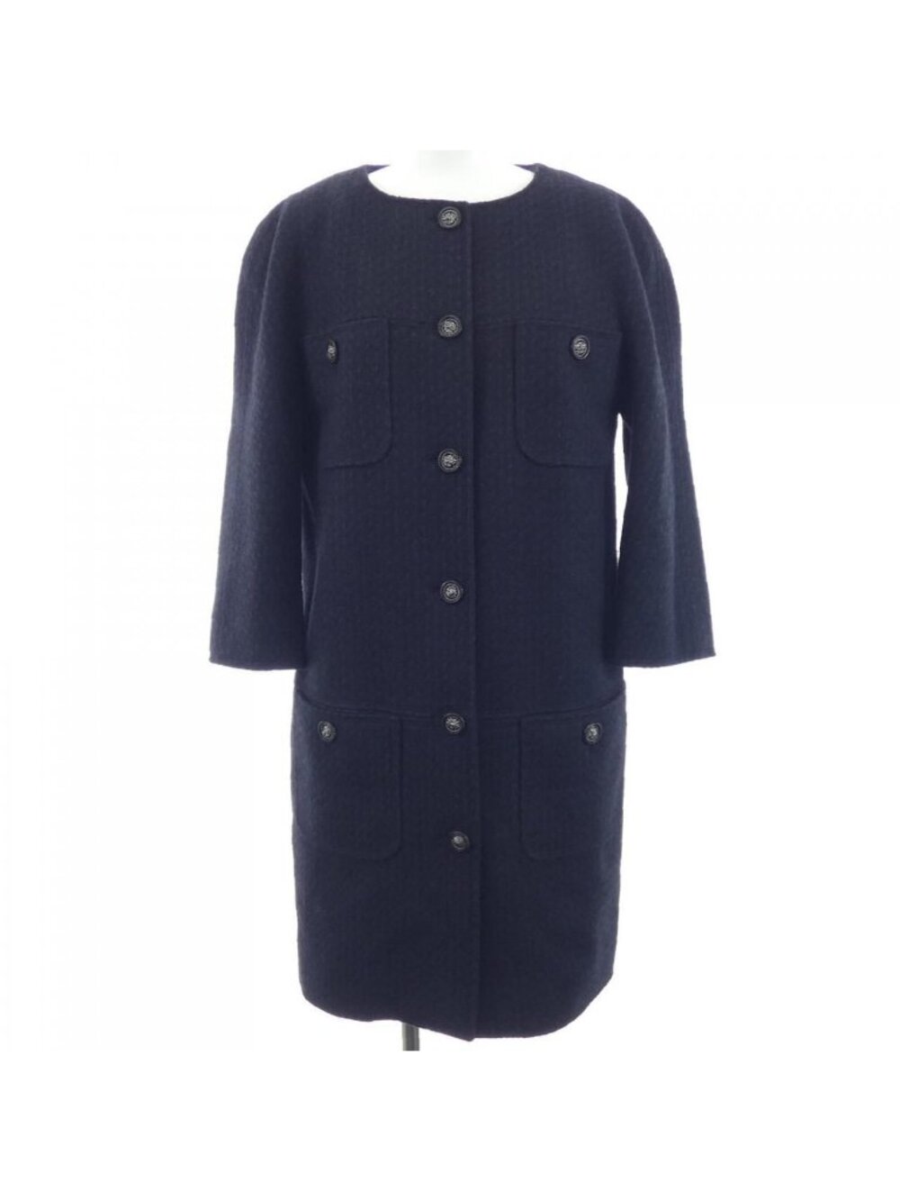 Chanel 14B Coat Black
